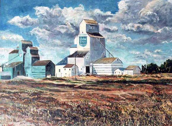 Artwork: Prairie Elevators