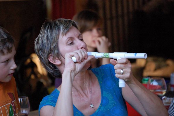 Even Helen got into it