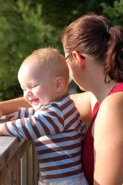 Watching the swimmers