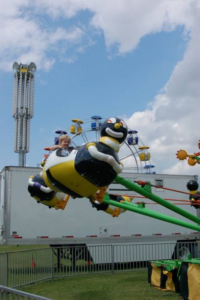 Flying high in the sky