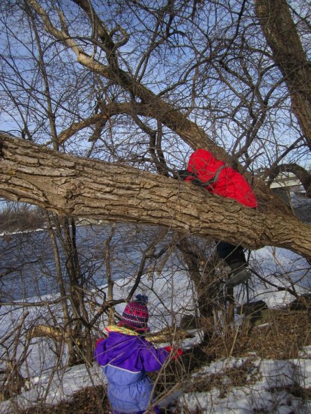 First climb of the year