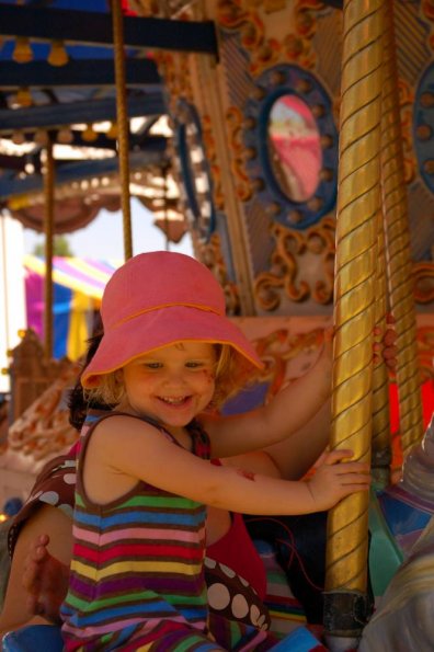 3rd ride on the merry go round