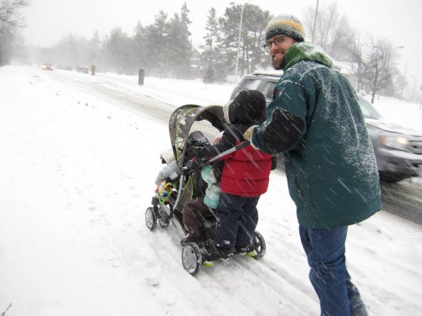 Neither rain nor snow...